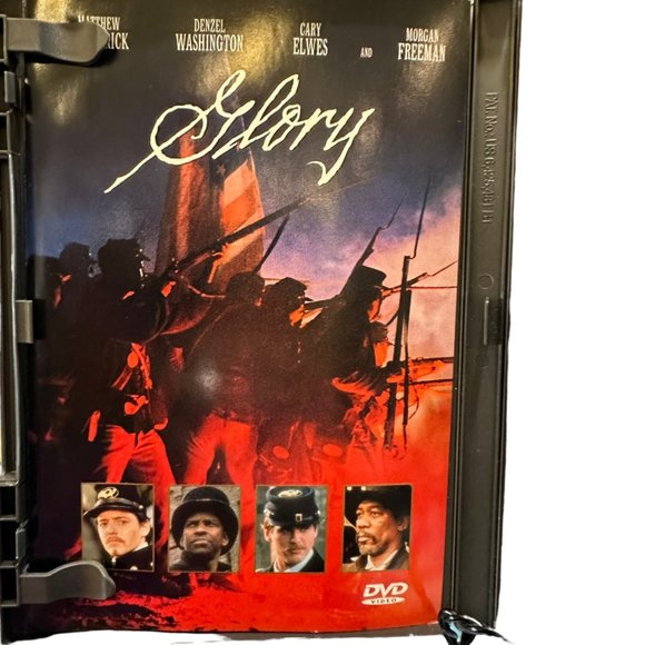 Glory DVD Movie Rated R Full Widescreen Matthew Broderick Denzel Washington - Picture 2 of 5